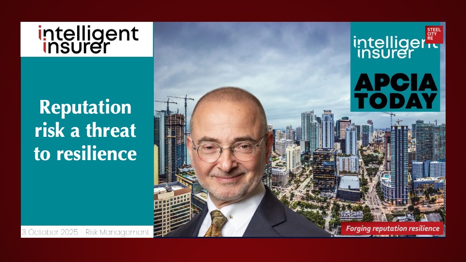 Reputation risk is a threat to resilience