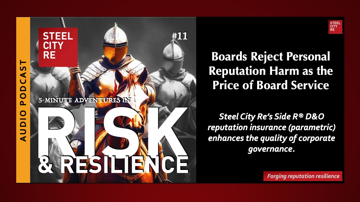 D&O Reputation Insurance Enhances Governance