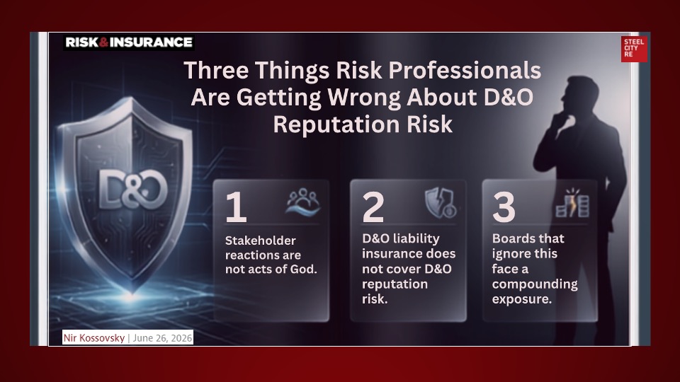 A board that has neither governed its reputation risk nor transferred it has a plausible negligence story forming against it—in the court of public opinion first, and potentially thereafter in courts of a more formal variety.